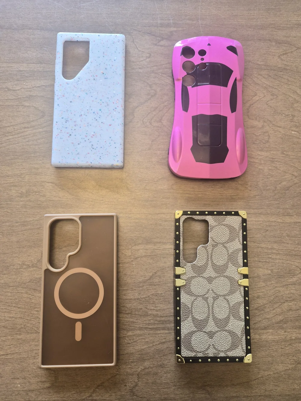 Samsung Galaxy S24 Ultra Case Bundle (4 Cases) – Magnetic, Designer-Inspired